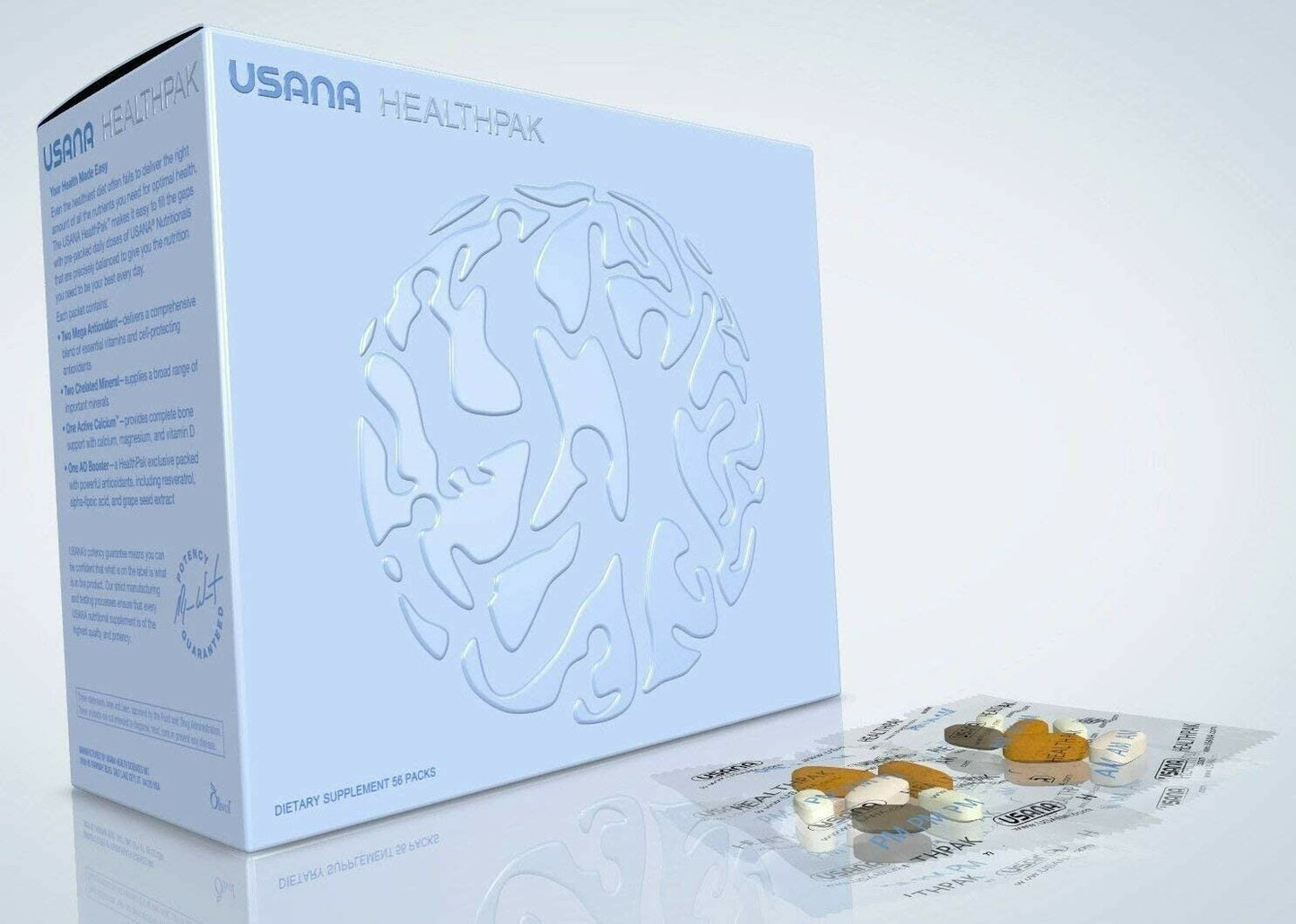 3 盒全新密封 USANA HealthPak 维生素和矿物质补充剂