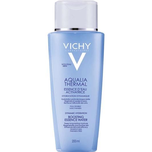 Vichy Aqualia Thermal Boosting Essence Water Light Deep Rehydrate Skin 200ml NEW
