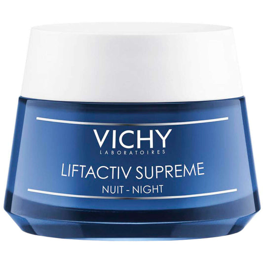 Vichy Liftactiv Supreme Night Anti Wrinkle Firming Face Moisturizing 50ml NEW
