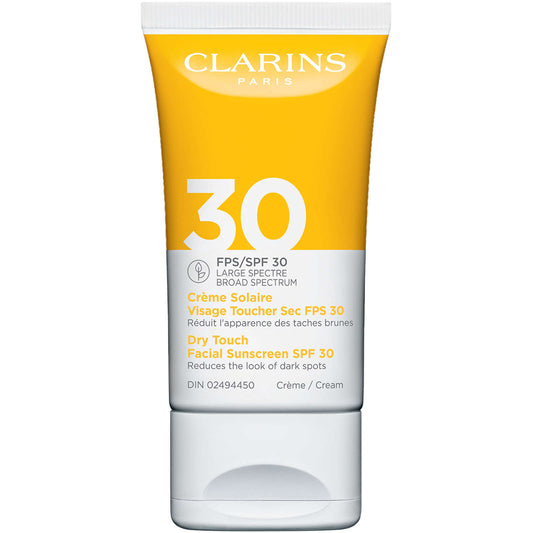 Clarins Facial Sunscreen SPF 30 Antioxidant High Protection All Skin 50ml NEW
