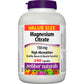 Webber Naturals Value Size Magnesium Citrate 150 mg Metabolic Boost 240 pcs NEW