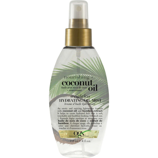 OGX Nourishing + Coconut Oil Weightless Hydrating Oil Mist Exotic 118ml NEW