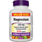 Webber Naturals Magnesium 250mg Value Size Bioavailable Oxide Bones 210 pcs NEW