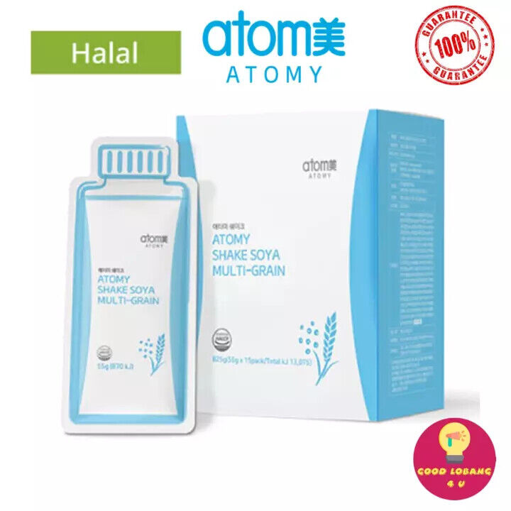 Atomy Slim Body Shake 大豆多种谷物口味 体重管理 15 x 60g 包 全新