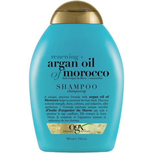 OGX Renewing + Argan Oil of Morocco Shampoo Precious Blend Silky 385ml NEW