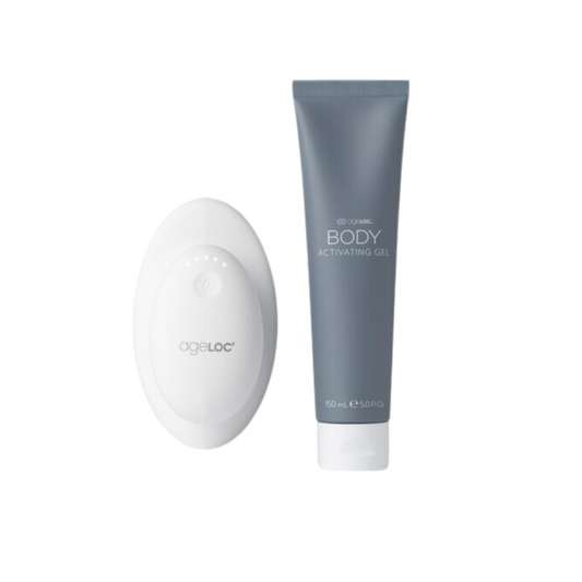 Nu Skin ageLOC WellSpa iO and Activating Gel Bundle Relaxing Soothing 2pcs NEW