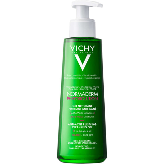 Vichy Normaderm Anti-Acne Purifying Gel Cleanser with Salicylic Acid 400ml NEW