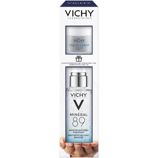 Vichy Minéral 89 LiftActiv Normal to Combination Skin Kit Fortify 50ml NEW