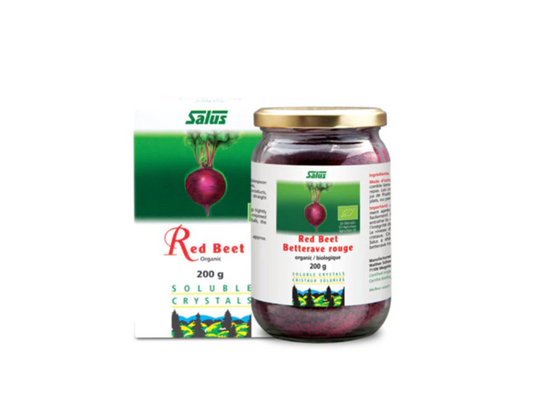 Salus Red Beet Crystals Breakfast Lunch Dinner Snacks Organic Natural 200g NEW