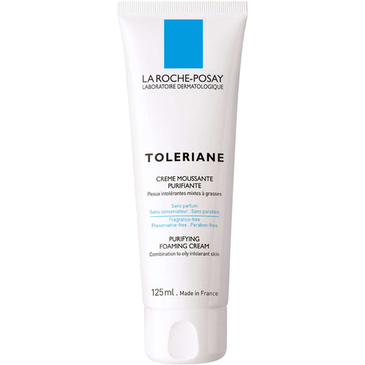 La Roche-Posay Toleriane Purifying Foaming Cream  Fragrance Free Safe 125ml NEW