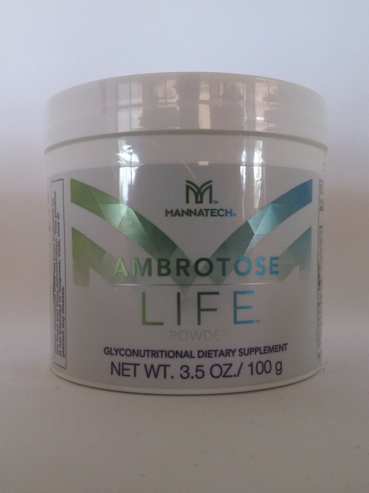 4 Cans Mannatech Ambrotose LIFE 100g Canister Pure Glyconutrient Supplement NEW
