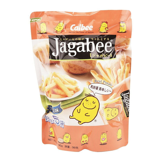 Calbee Jagabee 薯条日式风味咸味零食炸脆 85g 全新