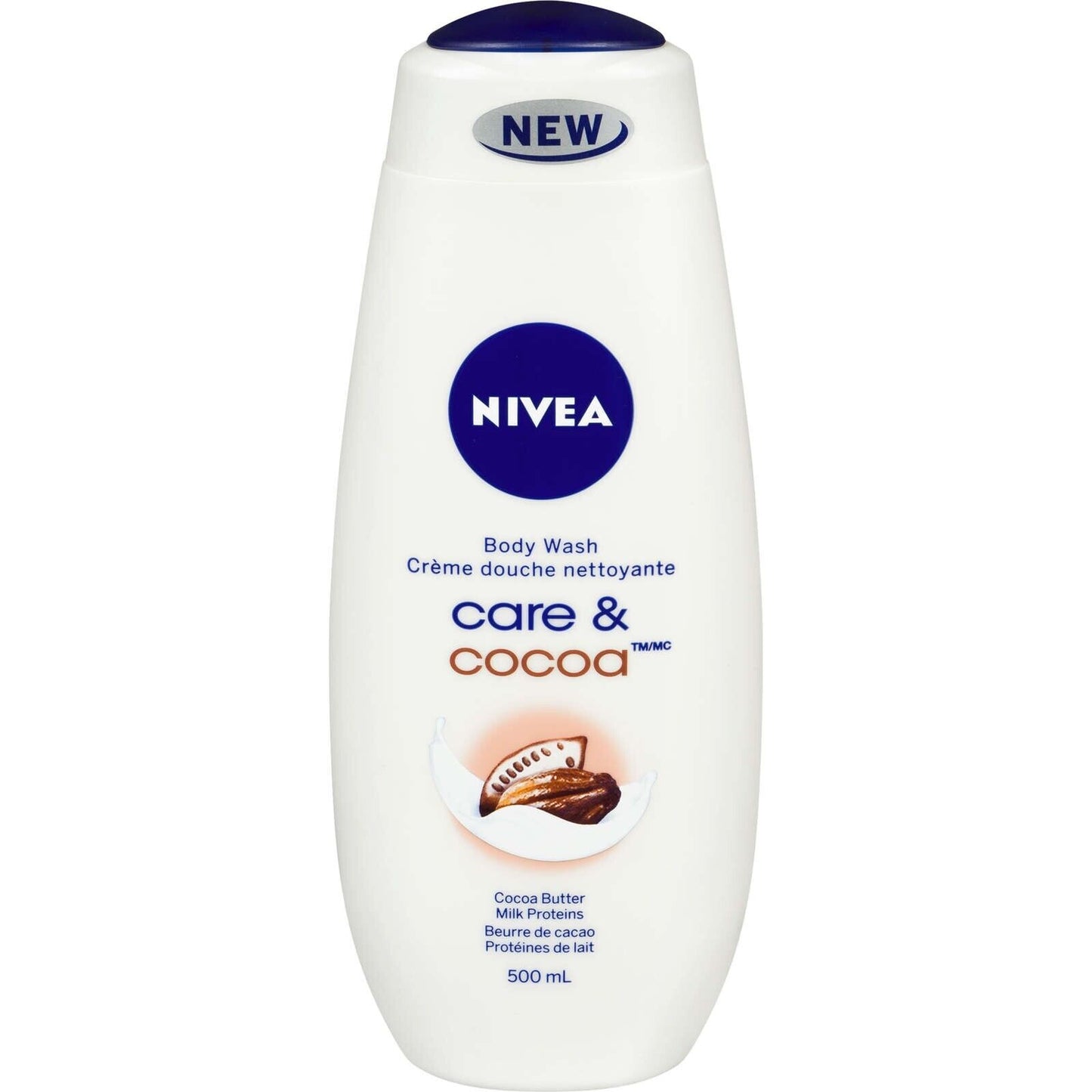 NIVEA Cocoa Butter & Macadamia Oil Body Wash Nourish Rich Lather 500ml NEW