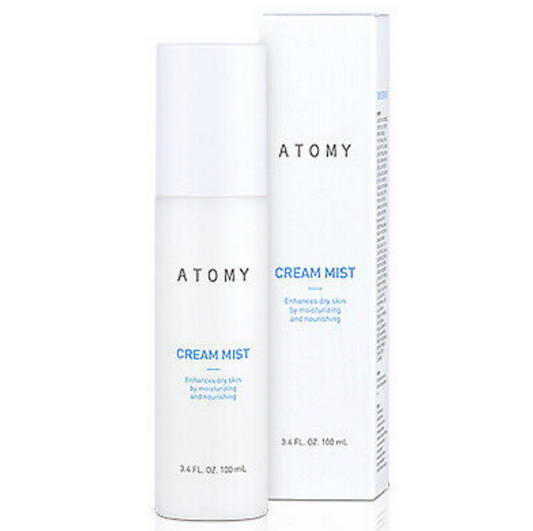 Atomy Cream Mist 深层补水喷雾 舒缓保湿 3.4 液量盎司 全新