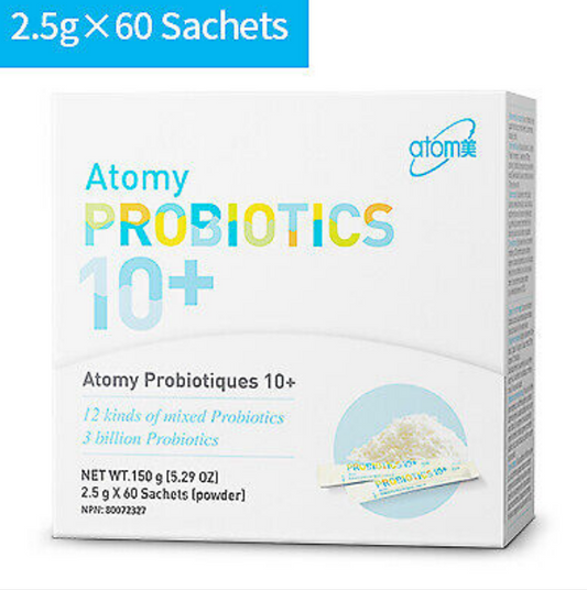Atomy Probiotics 10+ Mixed Lactobacilli 12 Types Bowel Movement 2.5g x 60pc NEW