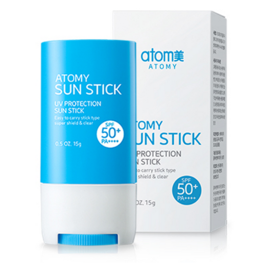 Atomy Sunstick Super Shield Clear SPF 50+ PA++++ 天然保湿 0.5 盎司全新