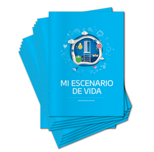 Atomy Life Scenario Spanish Version Booklet Planning Business Life Goal 10pc NEW