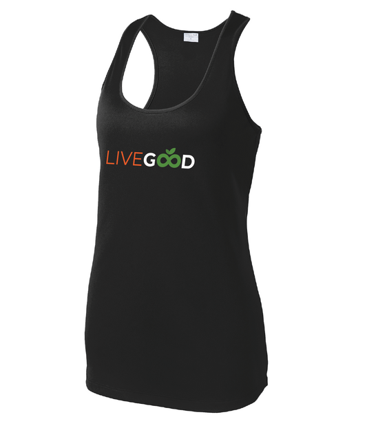 LiveGood Black Tank Top Medium Size Durable High Quality Fashionable Cool NEW