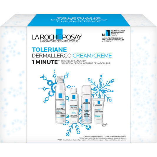 La Roche-Posay Toleriane Dermallergo Cream Kit Moisturizer Set All Skin 4pcs NEW