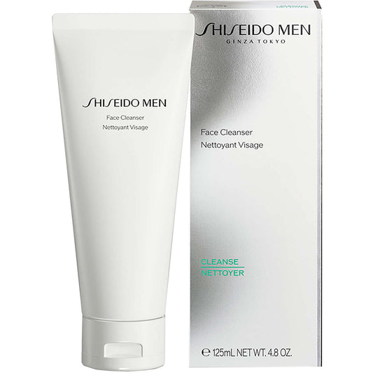 Shiseido Men Face Cleanser Rich Fine Textured Foam Nourishes Fresh 125ml NEW