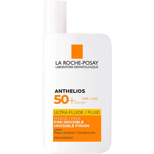 La Roche-Posay Anthelios Ultra-Fluid Face Sunscreen Lotion SPF50 UVA 50ml NEW