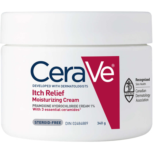 CeraVe 止痒保湿霜 缓解轻微皮肤刺激 340g 新品