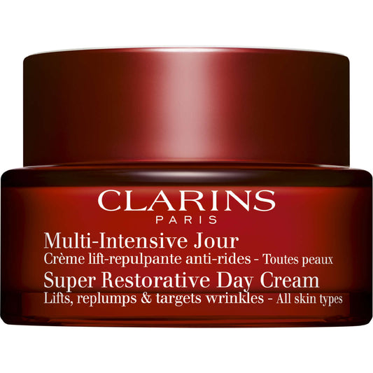 Clarins Super Restorative Day All Skin Types Deeply Replenishing Aging 50ml NEW