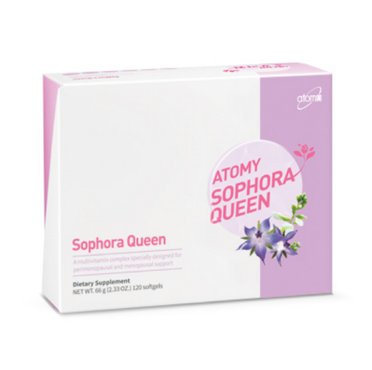 Atomy Sophora Queen 复合维生素更年期支持 120 粒软胶囊 全新