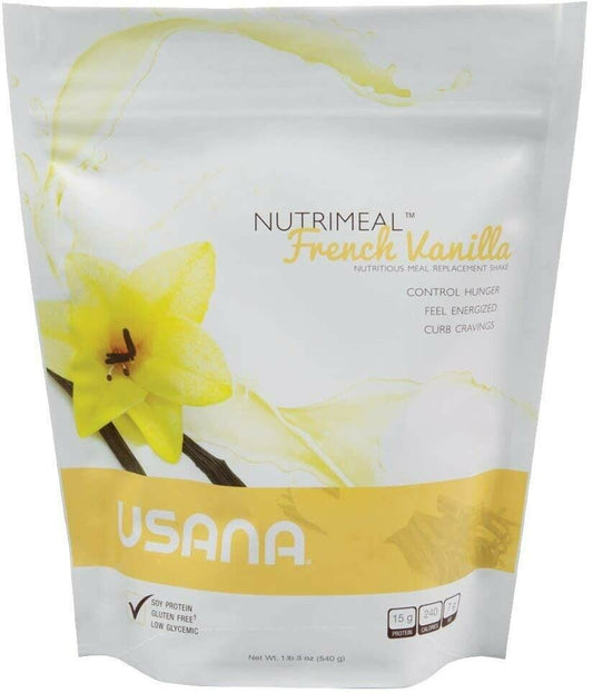 3 Bags USANA Vanilla Nutrimeal 540g ea Weight Loss Protein Meal Replacement