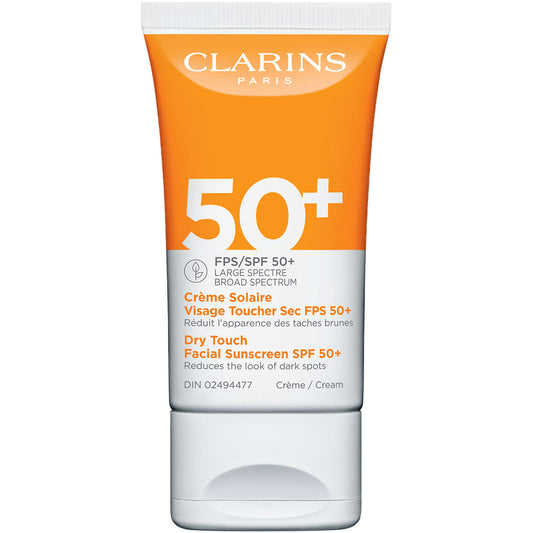 Clarins Facial Sunscreen SPF 50 Antioxidant High Protection All Skin 50ml NEW