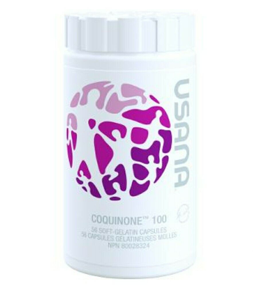 3 瓶 USANA CoQuinone 100，有益心脏健康，功效是 Coq30 的 3 倍以上。