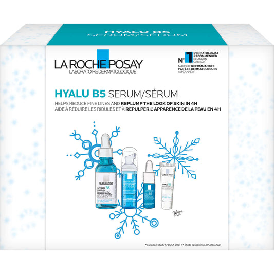 La Roche-Posay Hyalu B5 Serum Kit Replump Repair Skin Sensitive Optimal 4pcs NEW
