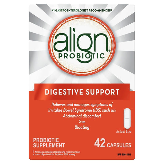 Align 消化支持益生菌胶囊 胃肠道健康 42 粒 新品