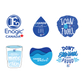 Enagic Kangen Leveluk Water Assorted Vinyl Waterproof Car Stickers 6 Pieces NEW