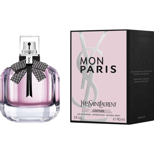 Yves Saint Laurent Mon Paris Eau De Parfum Couture Iconic Floral Citrus 90ml NEW