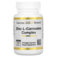 California Gold Nutrition Zinc-L-Carnosine Complex Gastric 30 Veggie Caps NEW