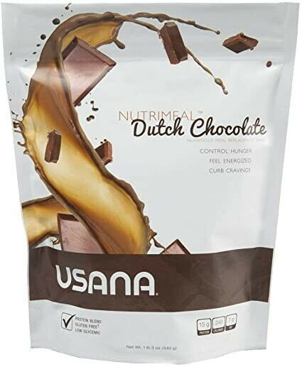 3 Bags USANA Chocolate Nutrimeal 540g ea Weight Loss Protein Meal Replacement