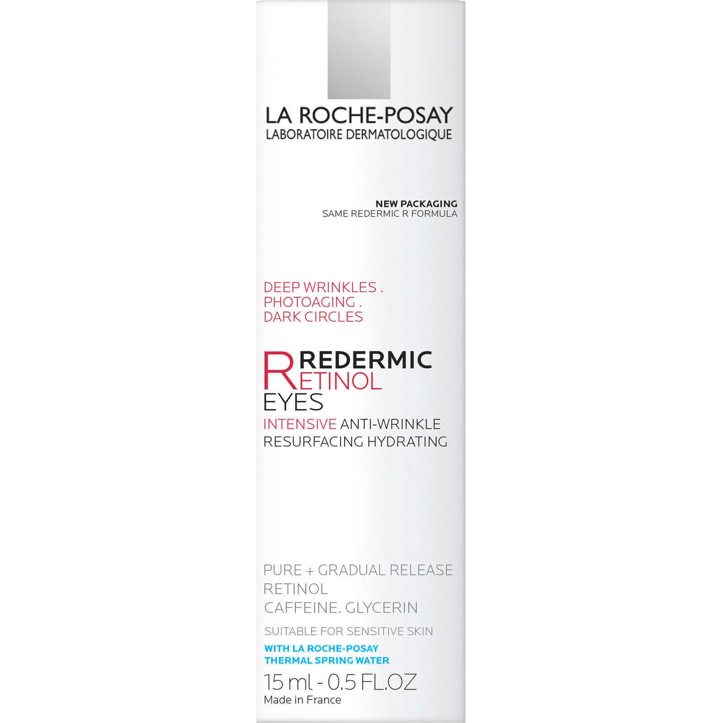 La Roche-Posay Redermic R Retinol Anti-Aging Eye Intensive Concentrate 15ml NEW