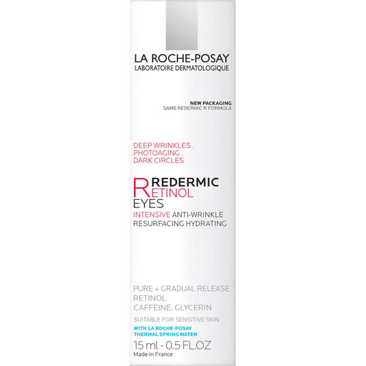 La Roche-Posay Redermic R Retinol Anti-Aging Eye Intensive Concentrate 15ml NEW