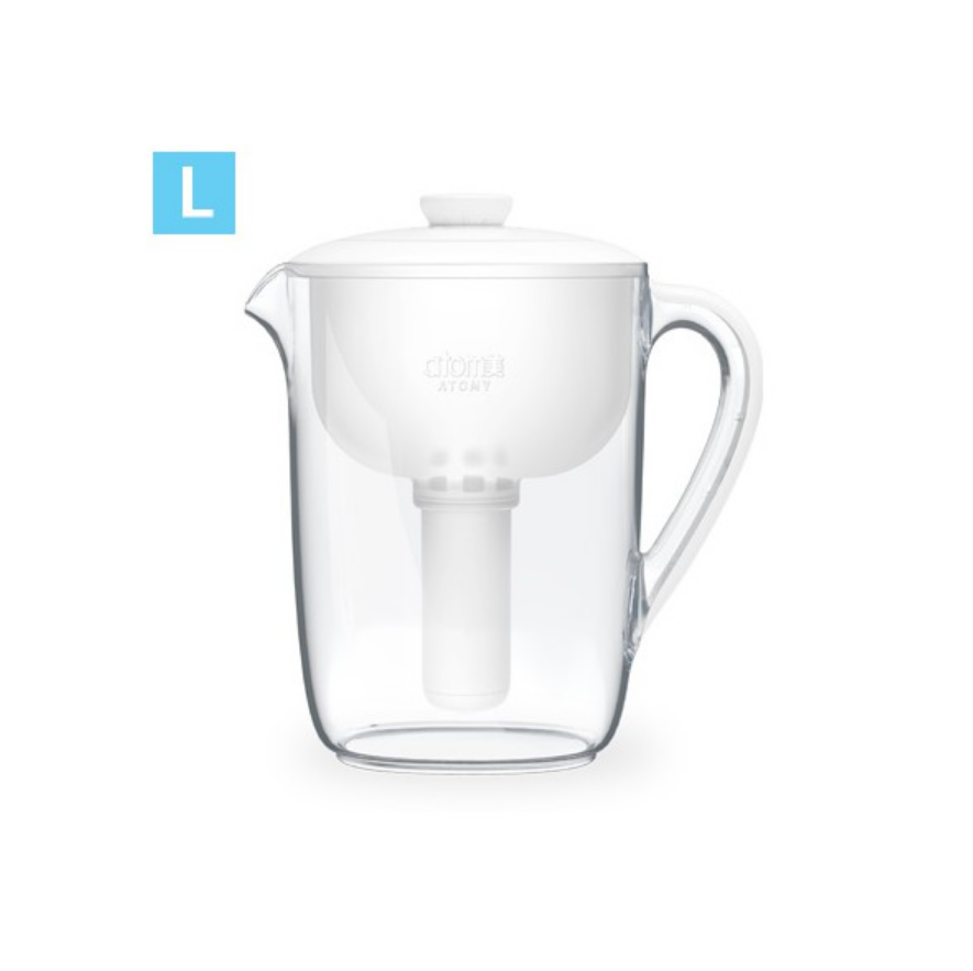 Atomy Easy Clean Water Filter Pitcher Large Size Includes 1 Filter 3 Liters NEW