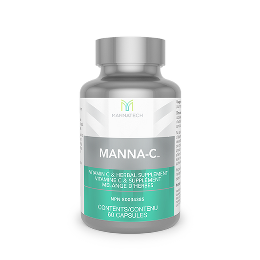 3 Bottles Mannatech Manna-C Stress Immune Support Natural Vitamin C 60 Caps NEW