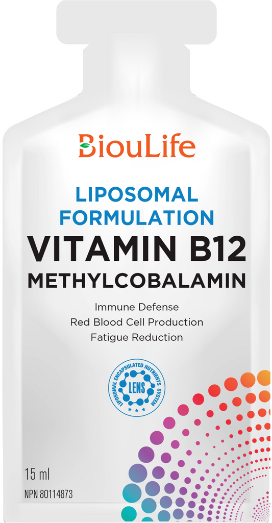BiouLife Vitamin B12 Liposomal Formulation Essential Nutrient Immune 30x15ml NEW