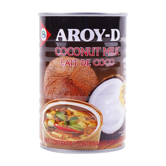 Aroy-D Coconut Milk For Cooking Pure No Sugar Refreshing Delicious 3x400ml NEW