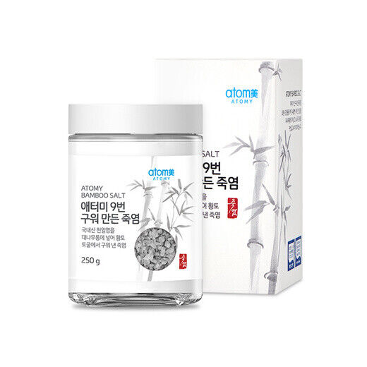 Atomy 竹盐 皮肤 喉咙痛 排毒 溃疡 牙痛 脱发 250g 新品