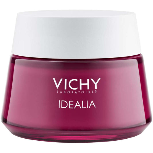 Vichy Idéalia Energizing Smoothness & Glow Day Cream Dry Skin Rich 50ml NEW