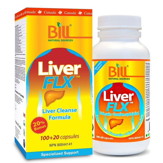 Bill Natural Sources LiverFLX Liver Boost Function Natural Cleaning 120 pcs NEW