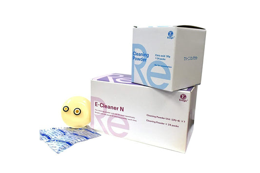Enagic Kangen Leveluk E-Cleaner Kit (Only for HG-N) Powder 24 Cleanings NEW