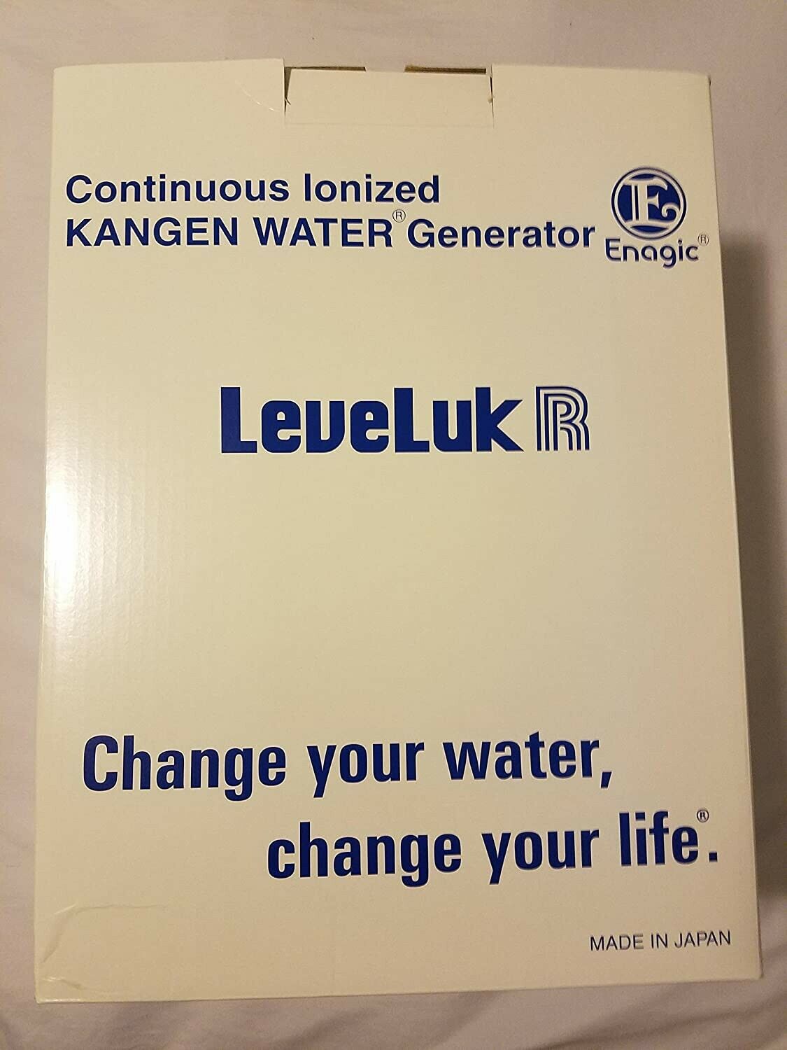 Enagic Kangen Water Leveluk R Alkaline Water Ionizer Filter Machine Factory NEW