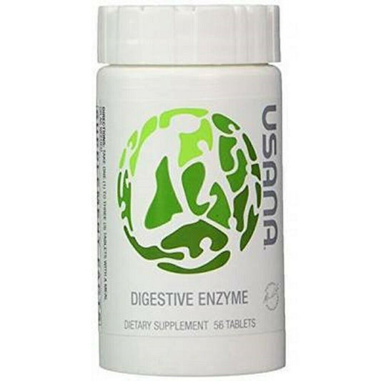 USANA Digestive Enzyme Digest Lactose Gas indigestion Upset Stomach 56 Tabs NEW