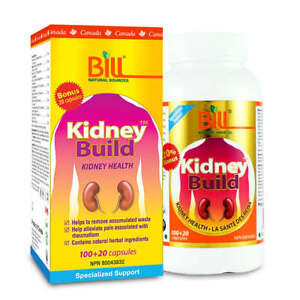 Bill Natural Sources KidneyBuild Kidney Health Specialized 120 Capsules NEW